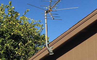 установка тв антенны